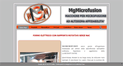 Desktop Screenshot of mgmicrofusion.com